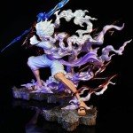 Luffy Figure, Gear 5 Luffy Action Figure, 11" Anime Statues Figurine Birthday Toy Collection Gifts PVC