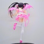 LUNK Tokisaki Kurumi Action Figure Pink Little Devil Model PVC Anime Statue Charact Collections Model Ornaments 7.9 Inch