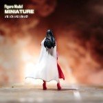 ORIELOAN Sexy Female Warrior Figure, 1/24 Scale Anime Female Character Mini Model Figure with Black Long Hair and Red Heels, Miniature Sexy Woman Warrior Action Figurine
