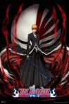 Bleach Anime Poster Ichigo Kurosaki Soul Reaper Swords Manga Comic Cool Aesthetic Modern Picture Japanese Bedroom Home Living Room Weeb Fan Birthday Gift Cool Wall Art Print Poster 12x18