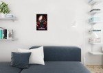 Bleach Anime Poster Ichigo Kurosaki Soul Reaper Swords Manga Comic Cool Aesthetic Modern Picture Japanese Bedroom Home Living Room Weeb Fan Birthday Gift Cool Wall Art Print Poster 12x18