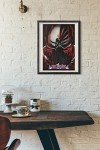 Bleach Anime Poster Ichigo Kurosaki Soul Reaper Swords Manga Comic Cool Aesthetic Modern Picture Japanese Bedroom Home Living Room Weeb Fan Birthday Gift Cool Wall Art Print Poster 12x18