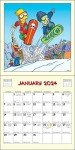 2024 The Simpsons Wall Calendar