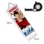 One Piece Anime Poster Wall Scroll JPN Version Luffy Zoro Sanji Nico Robin Anime Artwork Wall Scroll 70cm x 25cm (Law (Boa)
