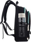 Roffatide Anime Backpack Printed College School Bag Laptop Backpack with USB Charging Port & Headphone Port