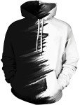 sanatty Unisex Hoodies 3D Print Galaxy Pullover Hooded Sweatshirt Hoodies with Big Pockets for Teen Men, Teen Boy, Women