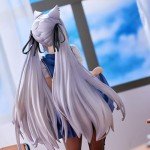 LUNK Alvina-Chan Figure 9.5" Cat Ear Girl Figurine Uniform Version Standing Position Model Anime Statue Collection Ornaments