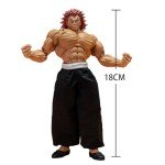 QAHEART Hanma Yujiro Figure Hanma Figurine Statue Hanma Yujiro Action Figure Muscle Man Ultra-Movable Changeable Parts Ornaments