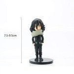 LUNK 9PCS/Set MHA Anime Action Figure Mini Model PVC Figurine Cake Toppers Set Desktop Ornaments Collectable