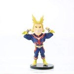 LUNK 9PCS/Set MHA Anime Action Figure Mini Model PVC Figurine Cake Toppers Set Desktop Ornaments Collectable