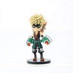 LUNK 9PCS/Set MHA Anime Action Figure Mini Model PVC Figurine Cake Toppers Set Desktop Ornaments Collectable
