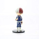 LUNK 9PCS/Set MHA Anime Action Figure Mini Model PVC Figurine Cake Toppers Set Desktop Ornaments Collectable