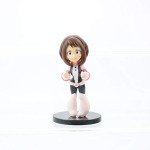 LUNK 9PCS/Set MHA Anime Action Figure Mini Model PVC Figurine Cake Toppers Set Desktop Ornaments Collectable