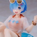QAHEART Anime Figure Rem/Ram Ramu Figure PVC Action Girl Figurine Model Statue Ornaments Decoration