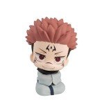 QAHEART JJK Ryomen Sukuna Figures Anime Fushiguro Megumi Look Up Figure Statues Anime Action Figurine Ornament 10CM