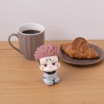 QAHEART JJK Ryomen Sukuna Figures Anime Fushiguro Megumi Look Up Figure Statues Anime Action Figurine Ornament 10CM