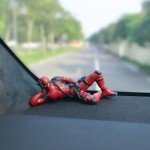 Mad Ink 3Pcs Anime Action Figures, Funny Figurine Car Accessories Ornament for Car Decor, Home, Desk, Computer and Cake Decorations (A+B+C)