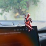 Mad Ink 3Pcs Anime Action Figures, Funny Figurine Car Accessories Ornament for Car Decor, Home, Desk, Computer and Cake Decorations (A+B+C)