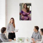 LIZHENGBIN Porn Star Alison Tyler Nude Sex Posters Boobs Sexy Poster Canvas Posters for Room Aesthetic Decorative Painting Bed Room Art Bathroom Decorations 12x18inch(30x45cm) Unframe-style