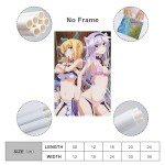 MINMIE Akashic Records of Bastard Magic Instructor Adventure Anime Girl Sexy Poster Artworks Picture Print Tapestry Wall Art Painting Gift Decor Home Tapestries Decorative 12x18inch(30x45cm)