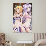 MINMIE Akashic Records of Bastard Magic Instructor Adventure Anime Girl Sexy Poster Artworks Picture Print Tapestry Wall Art Painting Gift Decor Home Tapestries Decorative 12x18inch(30x45cm)
