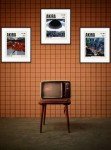 Ouroboros Art & Design - Akira - Japanese Manga - Anime Movie Poster And Wall Art Picture - Print Decor - 3 Pieces - 8x10'' Inch Unframed