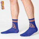 Naruto Mens Socks Pack of 5 Crew Socks for Men Teenagers Soft Breathable Work Sports Casual - Size 7-12 Gifts for Him
