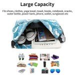 Risefit Waterproof Drawstring Bag, Gym Bag Sackpack Sports Backpack for Men Women