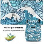 Risefit Waterproof Drawstring Bag, Gym Bag Sackpack Sports Backpack for Men Women