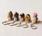 Sushi Cat Clever Idiots Nekozushi Keychain - Blind Box Includes 1 of 5 Collectable Figurines - Features a Detachable Keyring (Version 1)