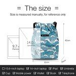 Risefit Waterproof Drawstring Bag, Gym Bag Sackpack Sports Backpack for Men Women