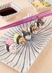 Sushi Cat Clever Idiots Nekozushi Keychain - Blind Box Includes 1 of 5 Collectable Figurines - Features a Detachable Keyring (Version 1)