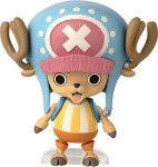 Anime Heroes One Piece Figures Tony Tony Chopper Action Figure | 17cm Articulated Chopper Anime Figure with Swappable Arms Faces and Backpack | Bandai One Piece Action Figures Pirate Toys Range