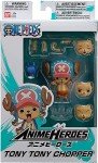 Anime Heroes One Piece Figures Tony Tony Chopper Action Figure | 17cm Articulated Chopper Anime Figure with Swappable Arms Faces and Backpack | Bandai One Piece Action Figures Pirate Toys Range