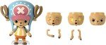 Anime Heroes One Piece Figures Tony Tony Chopper Action Figure | 17cm Articulated Chopper Anime Figure with Swappable Arms Faces and Backpack | Bandai One Piece Action Figures Pirate Toys Range