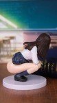 Zatanend Ecchi Figure Crouching JK Girl,Anime Girl Figure Waifu Hentaii.Sexy Action +18 Uncensored Collection Statue Gift Model Toys No Box
