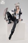 フリュー Fryu Arknights Noodle Stopper Figure, Silver Ash, Total Height Approx. 7.5 inches (190 mm), Non-Scale, ATBC-PVC, Pre-Painted Complete Figure