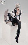 フリュー Fryu Arknights Noodle Stopper Figure, Silver Ash, Total Height Approx. 7.5 inches (190 mm), Non-Scale, ATBC-PVC, Pre-Painted Complete Figure
