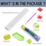 TLTZC Adult Diamond Painting Kits Anime Sexy Witch - Full Diamond Canvas DIY Art Painting Stress Relief Crafts for Family Interactive Room Decor Bathroom Decor 12X18 inch