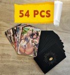 INNAL Waifu Cards Collection, Featuring Naked Anime Girls, Anime Porn, and NSFW Anime Figures - Perfect for Anime Cards Collectors 54PCS