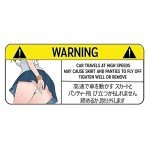 EARLFAMILY 5.1'' Funny Car Sticker for Warning Slap Decal Anime Vinyl JDM Window Wall DIY Scratch-Proof Decor