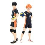 QAHEART 2pcs Tobio Kageyama and Shoyo Figure Statue, 1/7 Scale Japanese Volleyball Anime Action Figure Sculpture Model Desktop Figure Decoration Handmade Collectible