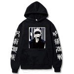 ACEFAST INC Cool Satoru Gojo Itadori Yuji Nobara Unisex Tops Harajuku Anime Unisex Hoodie Pullovers