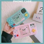 UnnFiko Squishy 3D Cartoon Game Shape Case Compatible with iPhone 14, Creative Liquid Stars Funny Play Case Soft Rubber Protective Cover (Blue, iPhone 14)