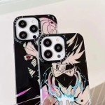 Dazzling Anime Laser Phone Case for iPhone 15 Pro Max