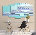 JESC Custom Canvas Print Painting Canvas Painting 5 Piece Photo Customized Poster Paintings Painting Custom Print On Canvas Drop Shipping No Frame 40''Wx22''H