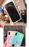 UnnFiko Squishy 3D Cartoon Game Shape Case Compatible with iPhone 14, Creative Liquid Stars Funny Play Case Soft Rubber Protective Cover (Blue, iPhone 14)