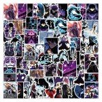 50pcs Solo Leveling Stickers Cool Trendy Anime Stickers for Teens Laptops,Funny Manga Vinyl Waterproof Graffiti Decals for Adult Water Bottles Skateboard Luggage Bumper Computer Phone