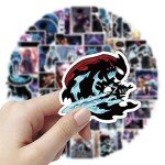 50pcs Solo Leveling Stickers Cool Trendy Anime Stickers for Teens Laptops,Funny Manga Vinyl Waterproof Graffiti Decals for Adult Water Bottles Skateboard Luggage Bumper Computer Phone