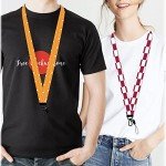 5 Pack Neck Lanyard for Keys ID Badges Key Chain Card Cute Anime Cartoon Lanyards for Women Men Guys Girl Boys Kids Teachers The Office Keychains GS347